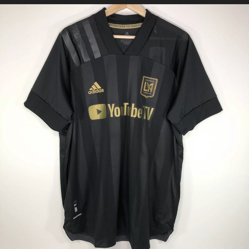 Adidas Lafc Los Angeles Fc Home Authentic Jersey New